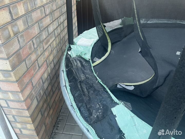 Батут с сеткой