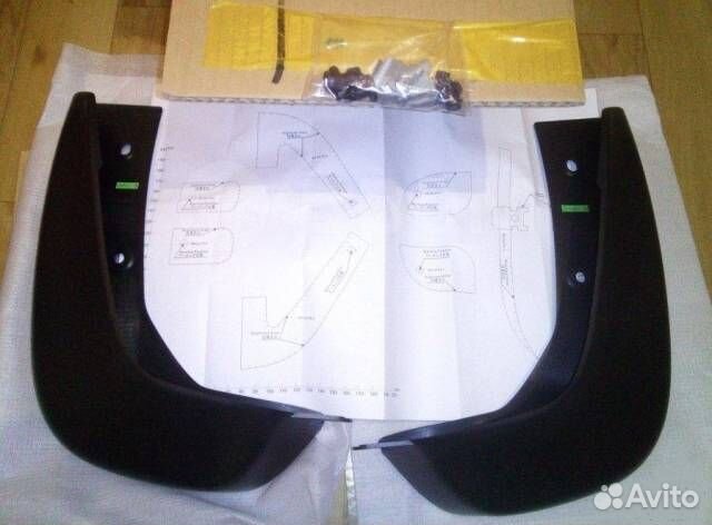 Брызговики задние к-т 2шт Nissan Juke 2014