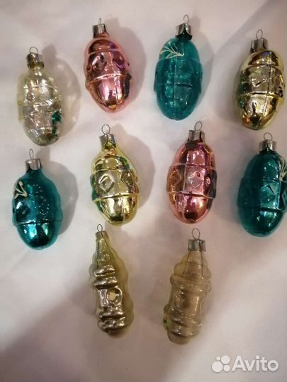 Елочные игрушки СССР