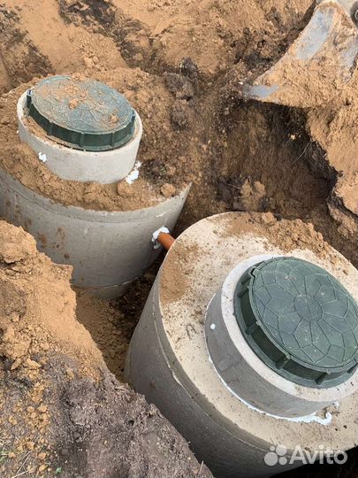 Выгребная яма под ключ/Септик