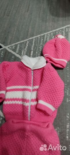 Одежда для девочки пакетом 68 74 осень