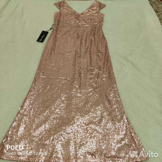 Вечернее платье 46 размера длинная