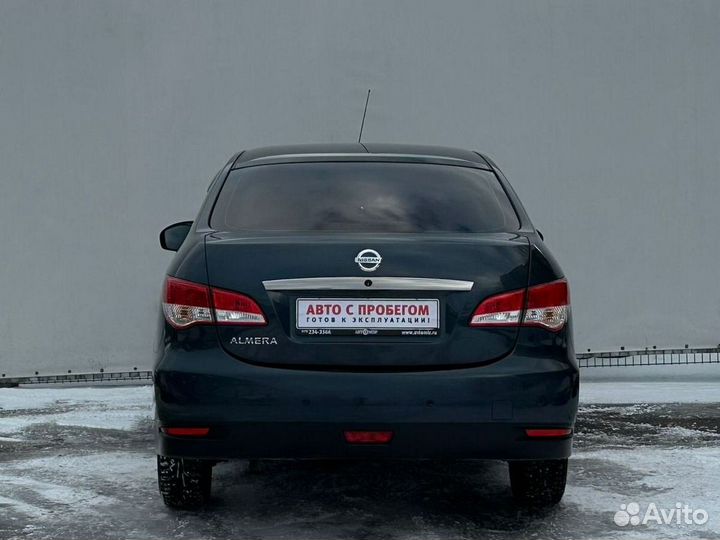 Nissan Almera 1.6 AT, 2015, 88 200 км