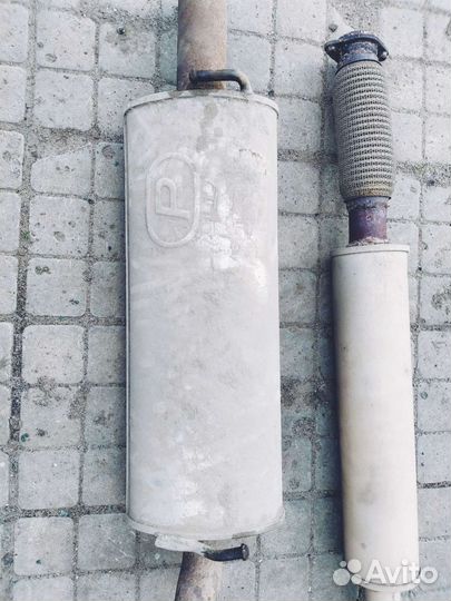 Спортивный выхлоп на весту 51 мм