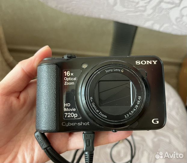 Компактный фотоаппарат sony cyber shot DSC-H90