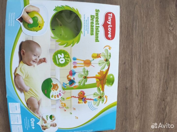 Tiny Love Мобиль на кроватку с пультом и ночником
