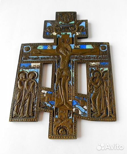 Крест киотный 19в