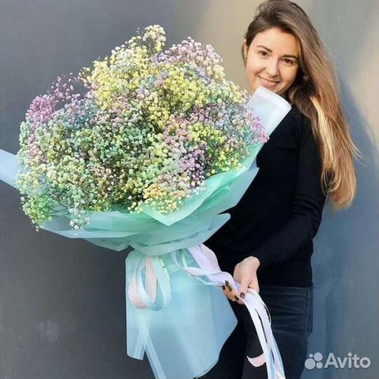 Букет из гипсофилы