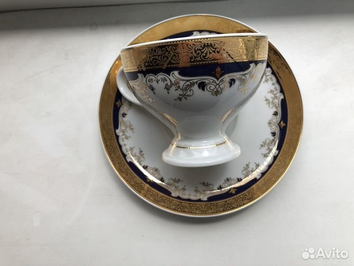 Чайная пара/Чайный сервиз/Bohemia Christine