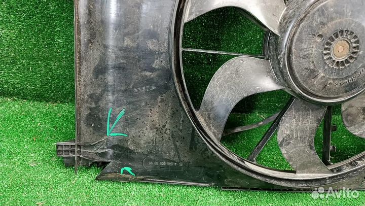 Диффузор с вентилятором Mercedes CLA C117 W117 (20