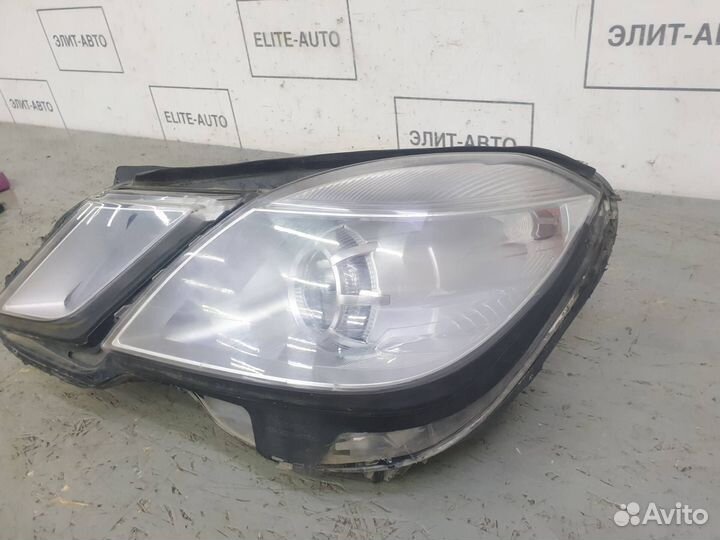 Фара левая (паяны уши) Mercedes W212 E