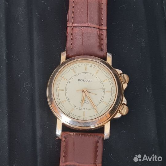 Наручные часы Полёт с будильником СССР