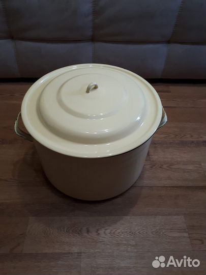 Кастрюля эмалированная 30 литров