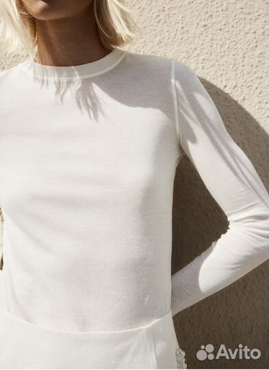 Лонгслив h&m premium новый
