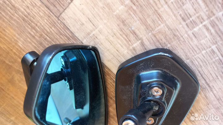 Кастомные зеркала на мотоцикл