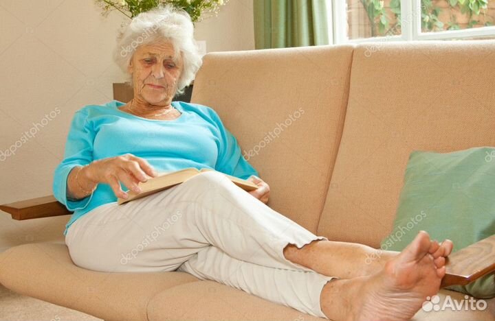 Подстригание ногтей пожилым