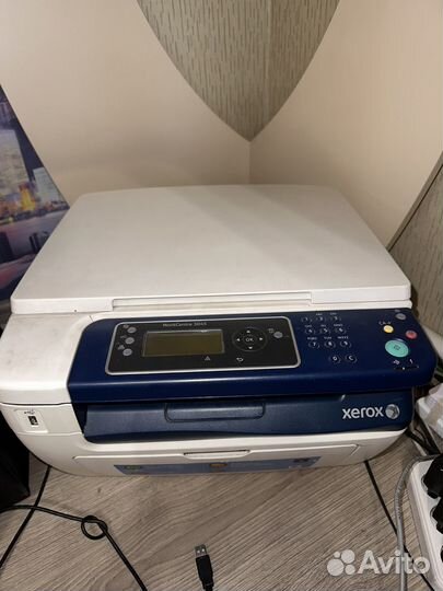 Приниер лазерный xerox workCentre