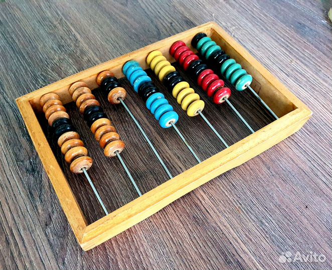 Счеты детские игрушка СССР