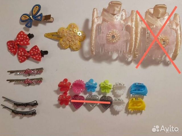 Заколки, резинки, ободки для волос