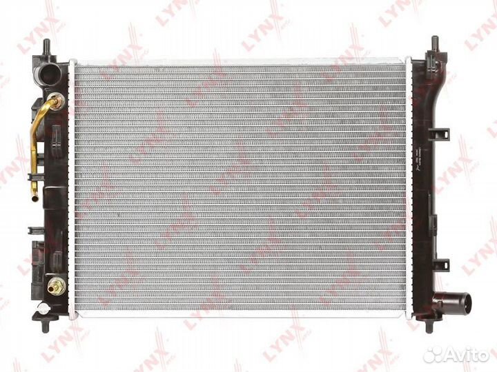 Радиатор охлаждения на hyundai solaris