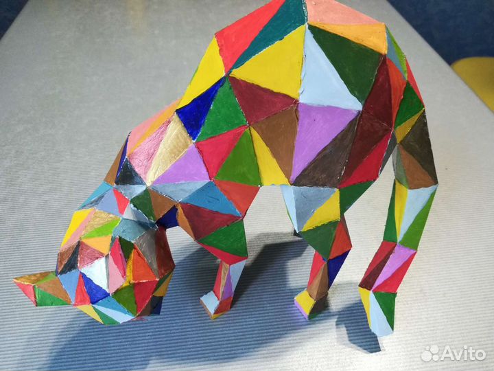 Полигональная Кошка