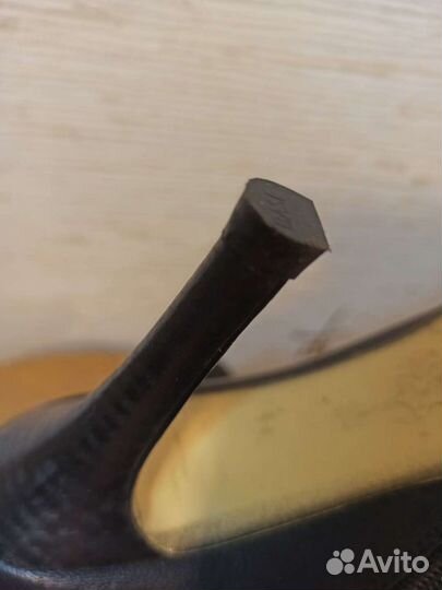 Ботильоны 37-37,5 р-р, кожа, б/у