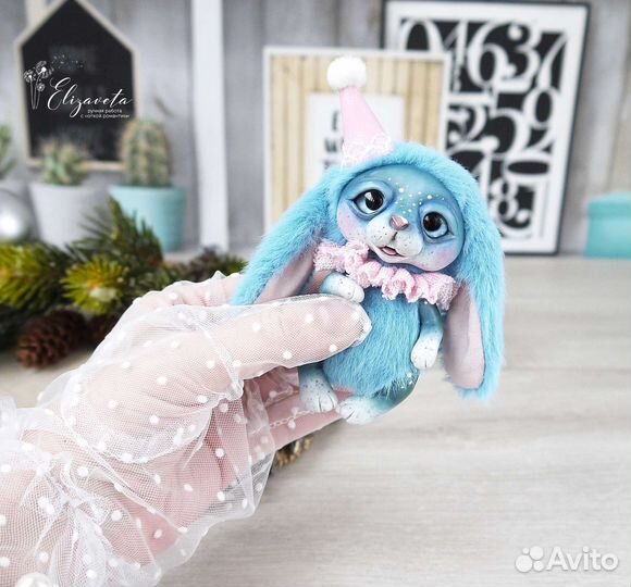 Авторская игрушка ручной работы Кролик