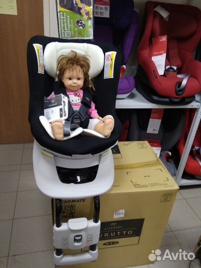 Поворотное автокресло Ailebebe Carmate (0-18 кг)