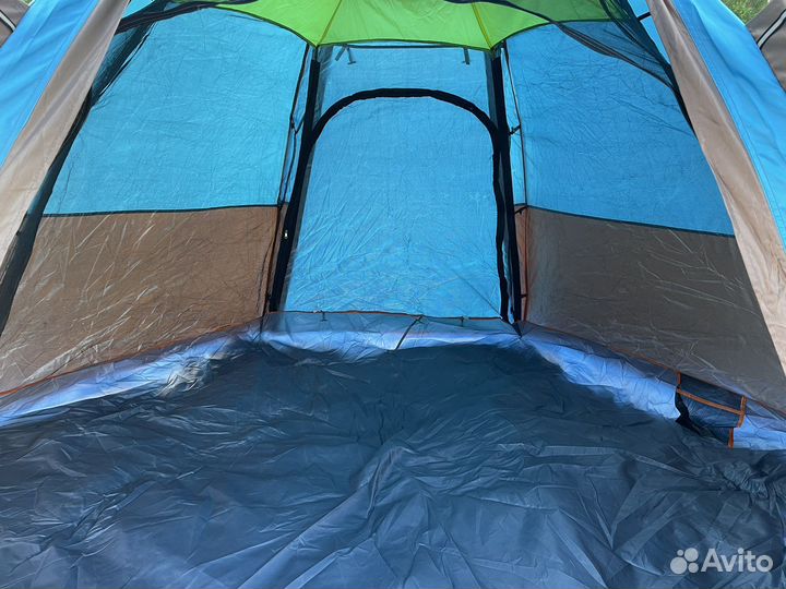 Палатка автомат 4-5 местная 283x283x168см