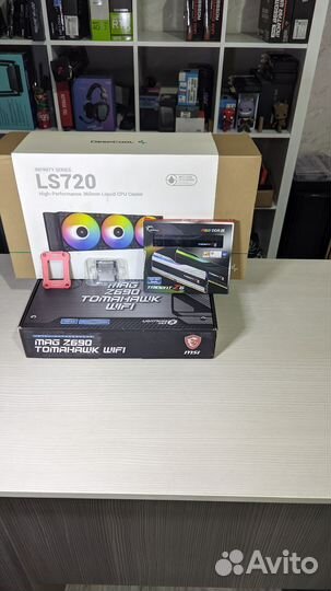 Комплект i7 14700kf+z690+32gb ddr5+ls720+рамка+чек