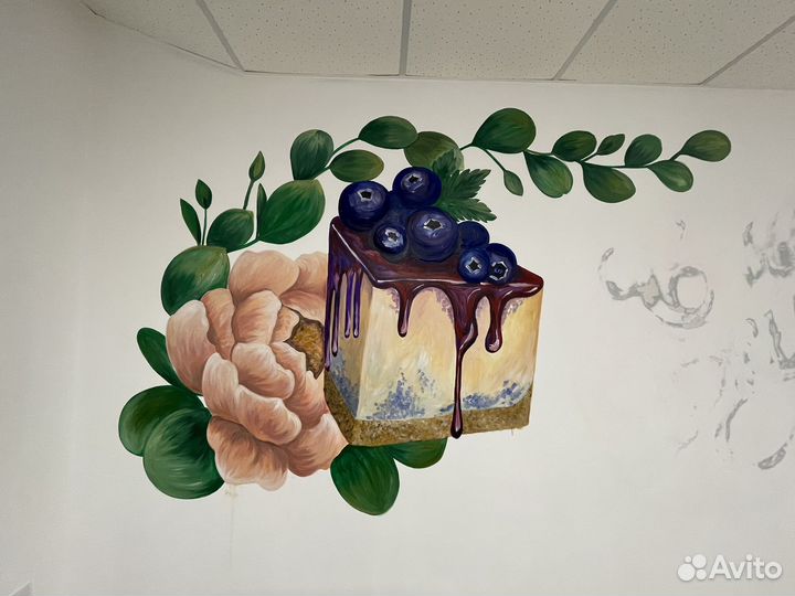 Роспись стен и картины на заказ