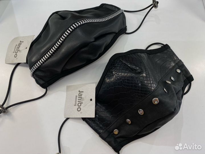 Маска кожаная защитная корейская