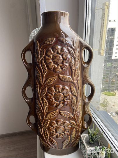 Ваза напольная керамическая