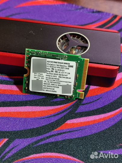 Новые Ssd m2 nvme 256GB