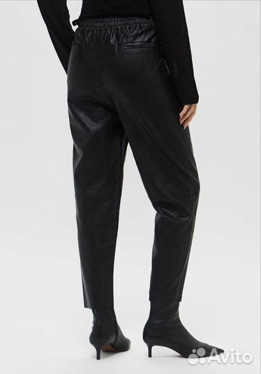 Брюки Pinko искусственная кожа