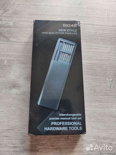 Мини отвёртка с насадками