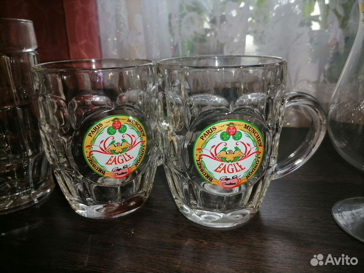 Пивные кружки, бокалы