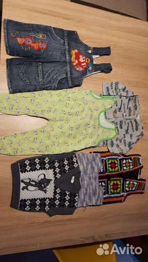 Вещи на мальчика пакетом 74 -92