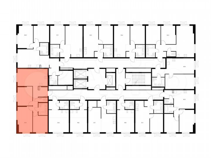 3-к. квартира, 67,5 м², 4/25 эт.