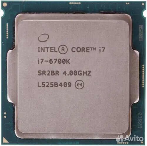 Процессор Intel Core i7 6700k