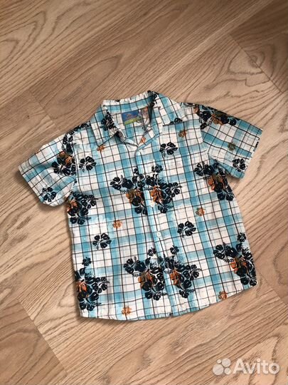 Рубашка для мальчика 128 новая
