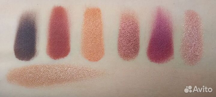 MAC Amberluxe, Smashbox Ablaze тени оригинал