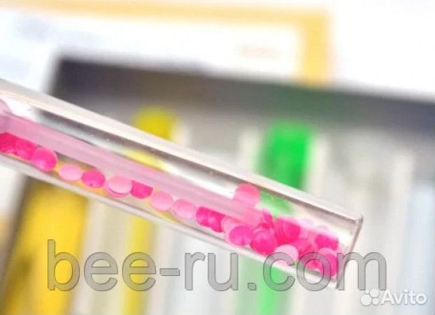 Метки опалитовые (флакон-стекло) красные