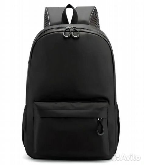 Рюкзаки чёрные городские, для школы и спорта