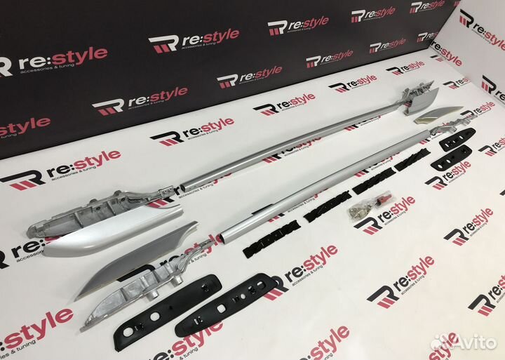 Рейлинги Nissan X-Trail 32 Серебро