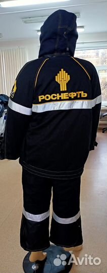 Костюм зимний огнестойкий Роснефть 52-54 182-188