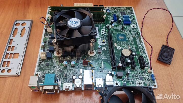 Материнская плата с процессором intel core i5