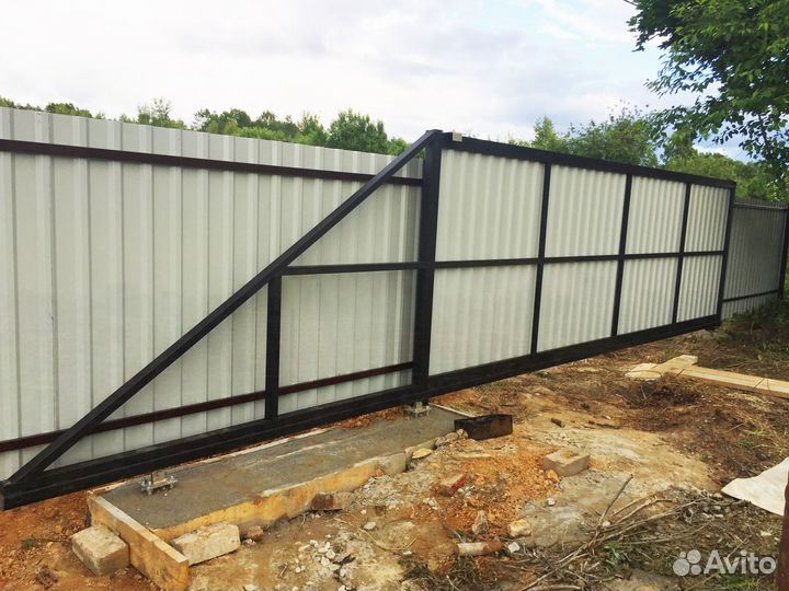 Ворота от производителя под ключ