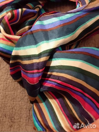 Шарф 25.5 на 157 см шелк Европа