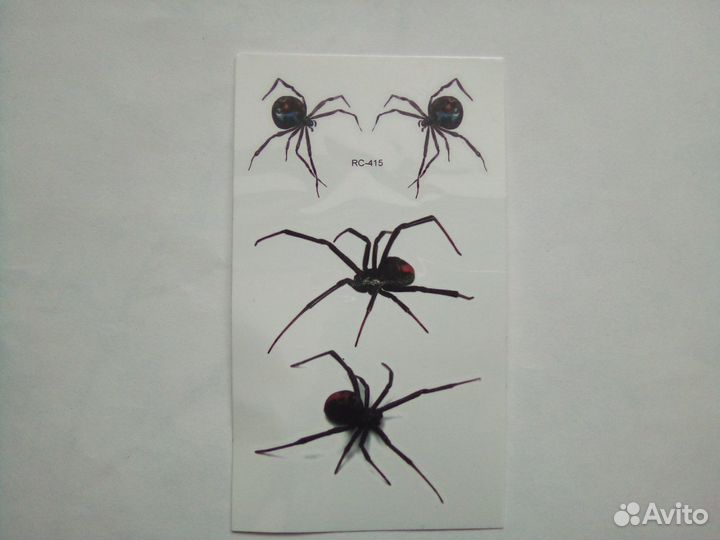 Тату 3d (временная,переводная)